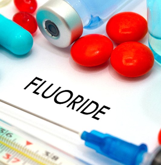 Medical equipment around the word “fluoride”
