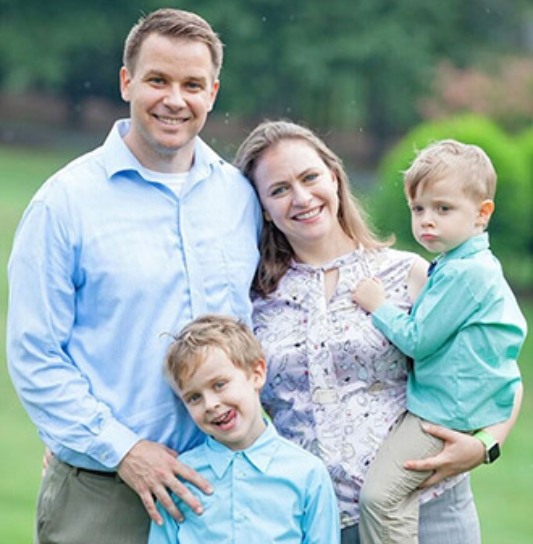 Dr. Podray-Donovan and her family