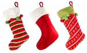 stockings stuffed with smile-friendly gifts